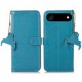 iPhone Air Wallet Leather Case with RFID - Blue