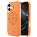 iPhone 17 Guess Perforated 4G Logo Case - MagSafe Compatible - Orange