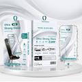 iPhone 17 HD Tempered Glass Screen Protector with Automatic Dust Removal Tool - 9H