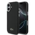 iPhone 17 Lacoste Iconic Petit Pique Metal Logo Case - MagSafe Compatible - Black