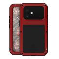 iPhone 17 Love Mei Powerful Hybrid Case - Red