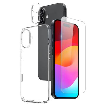 iPhone 17 Northjo 3-in-1 Protection Set - Clear