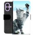 iPhone 17 Premium Wallet Case - Cat