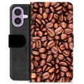 iPhone 17 Premium Wallet Case - Coffee Beans