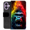 iPhone 17 Premium Wallet Case - Gorilla