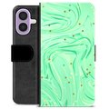 iPhone 17 Premium Wallet Case - Green Mint
