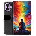 iPhone 17 Premium Wallet Case - Meditation