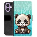 iPhone 17 Premium Wallet Case - Panda