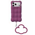 iPhone 17 Pro/18 Pro Cloud Puffer Silicone Case - Dark Purple