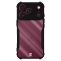 iPhone 17 Pro/18 Pro Tactical Quantum Stealth Case with Reinforced Corners - Clear / Black