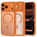 iPhone 17 Pro/18 Pro Tech-Protect MagPeak MagSafe CC Case - Matte Cosmic Orange