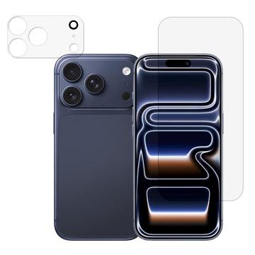 iPhone 17 Pro 2-in-1 Set Tempered Glass Screen Protector & Camera Lens