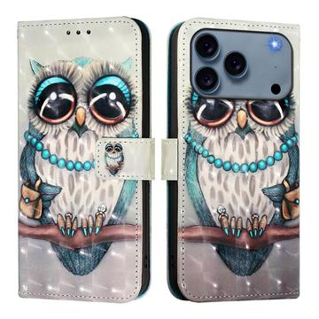 iPhone 17 Pro Wonder Series Wallet Case - Owl