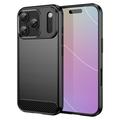 iPhone 17 Pro Brushed TPU Case - Carbon Fiber