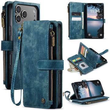 iPhone 17 Pro Caseme C30 Multifunctional Wallet Case - Blue