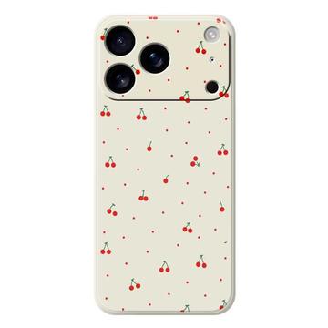 iPhone 17 Pro Cherry Pattern TPU Case
