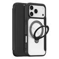 iPhone 17 Pro Dux Ducis Skin X Pro Magnetic Flip Case - Black