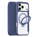 iPhone 17 Pro Dux Ducis Skin X Pro Magnetic Flip Case - Blue