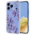 iPhone 17 Pro Floral Pattern TPU Case - Wisteria