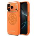 iPhone 17 Pro Guess Perforated 4G Logo Case - MagSafe Compatible - Orange