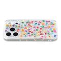 iPhone 17 Pro Jaucase Natural Stone Epoxy Case - White