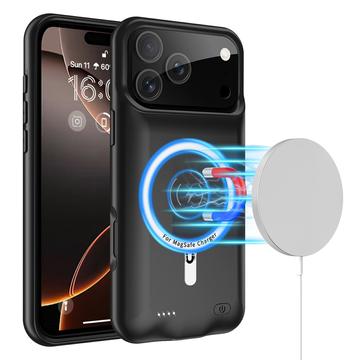 iPhone 17 Pro MagSafe Backup Battery Case - 60000mAh - Black