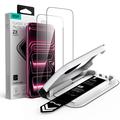 iPhone 17 Pro Max/18 Pro Max ESR UltraFit Tempered Glass Screen Protector - 9H, 0.3mm - Black Edge