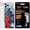iPhone 17 Pro Max/18 Pro Max PanzerGlass Care Flagship 3-in-1 Privacy Bundle - Clear
