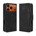 iPhone 17 Pro Max Cardholder Wallet Case - Black