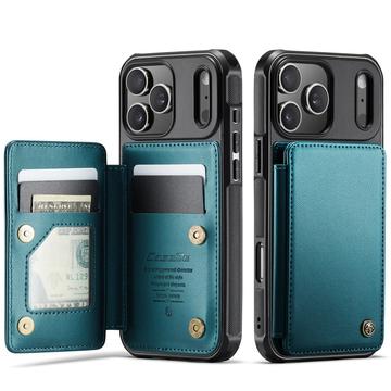 iPhone 17 Pro Max Caseme C22 Case RFID Card Wallet - Green