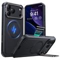 iPhone 17 Pro Max ESR Cyber Kickstand MagSafe Hybrid Case - Black