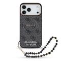 iPhone 17 Pro Max Guess 4G Strap Limited Edition Case - MagSafe Compatible - Black