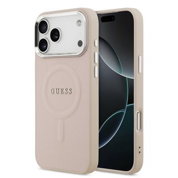 iPhone 17 Pro Max Guess Saffiano Hybrid Case - MagSafe Compatible