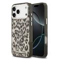 iPhone 17 Pro Max Karl Lagerfeld IML Leopard Case - MagSafe Compatible - Brown