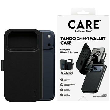 iPhone 17 Pro Max PanzerGlass Care Tango 2-in-1 Wallet Case - MagSafe Compatible - Black