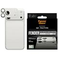 iPhone 17 Pro Max PanzerGlass Fender Camera Protector - Silver