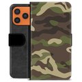 iPhone 17 Pro Max Premium Wallet Case - Camo