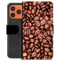 iPhone 17 Pro Max Premium Wallet Case - Coffee Beans