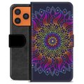 iPhone 17 Pro Max Premium Wallet Case - Colorful Mandala