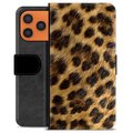 iPhone 17 Pro Max Premium Wallet Case - Leopard