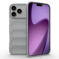 iPhone 17 Pro Max Rugged TPU Case - Light Grey
