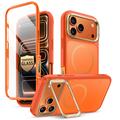 iPhone 17 Pro Max Supcase i-Blason Ares Flip Mag MagSafe Case - Coral