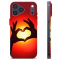 iPhone 17 Pro Max TPU Case - Heart Silhouette