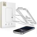 iPhone 17 Pro Max Tech-Protect Quick Set+ 2-Pack Tempered Glass Screen Protector - Clear