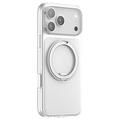 iPhone 17 Pro Max Torras O Fitness Case with 360 Kickstand - MagSafe Compatible - Transparent