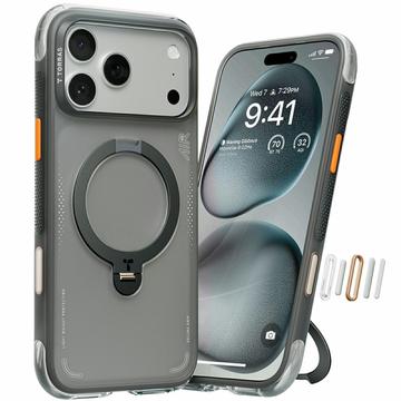iPhone 17 Pro Max Torras Ostand Q3 Air MagSafe Case - Black