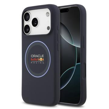 iPhone 17 Pro Oracle Red Bull Racing Blue Ring Liquid Silicone Case - MagSafe Compatible - Navy