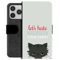 iPhone 17 Pro Premium Wallet Case - Angry Cat