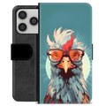 iPhone 17 Pro Premium Wallet Case - Hen