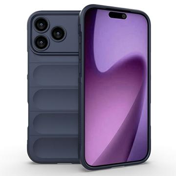 iPhone 17 Pro Rugged TPU Case - Dark Blue